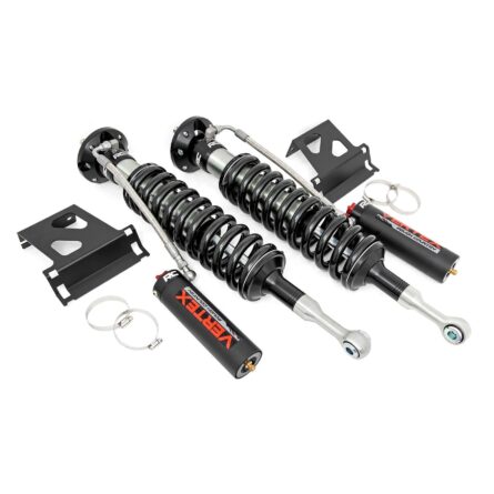 Rough Country Vertex 2.5 Adjustable Coilovers - Front - 3.5 in. - Toyota Tundra (07-21)