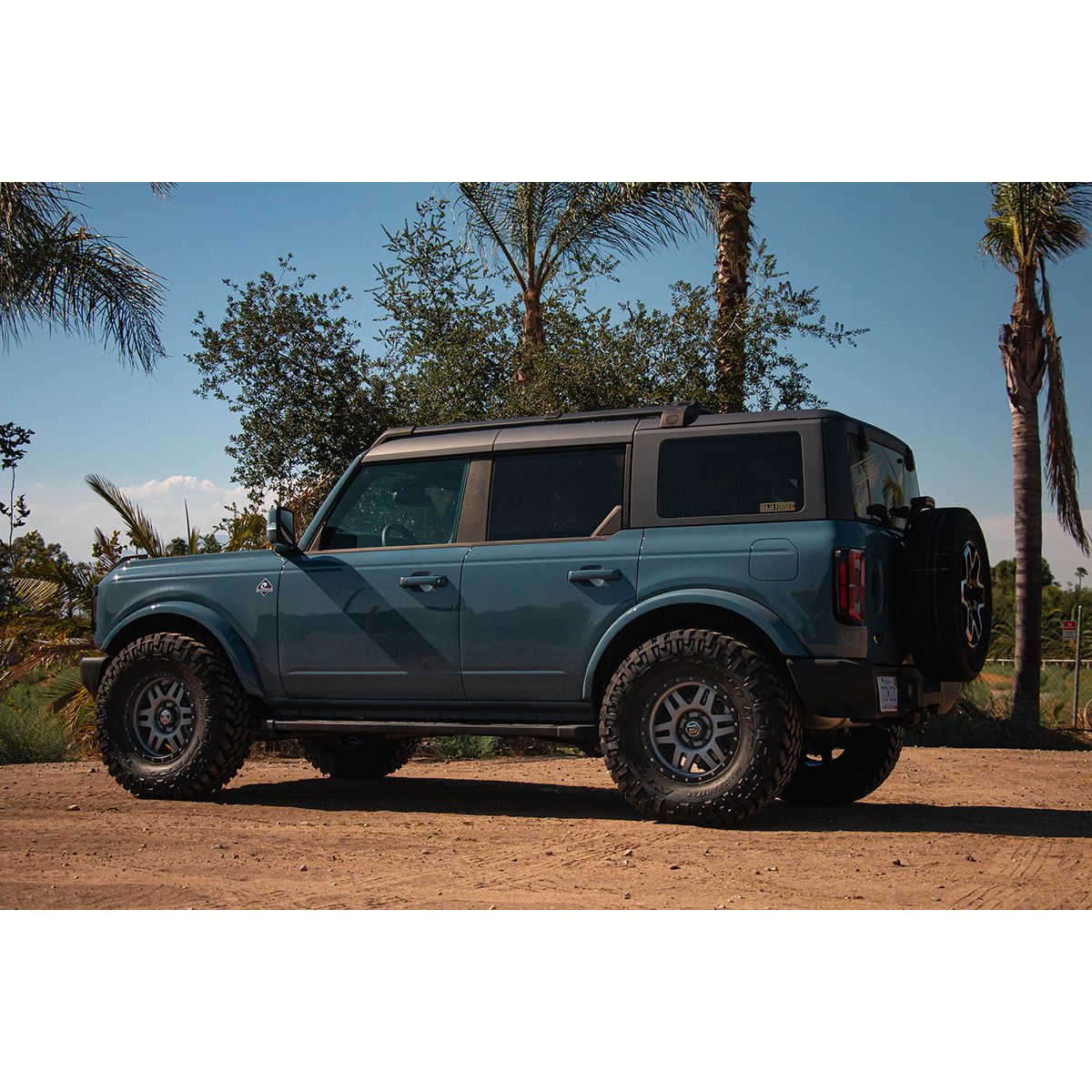 ICON ALLOYS SIX SPEED TITANIUM - 17 X 8.5 / 6 X 5.5 / 25MM / 5.75" BS