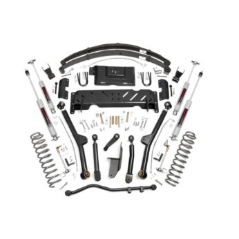 Rough Country 6.5 Inch Lift Kit - Long Arm - NP242 - Jeep Cherokee XJ 4WD (84-01)