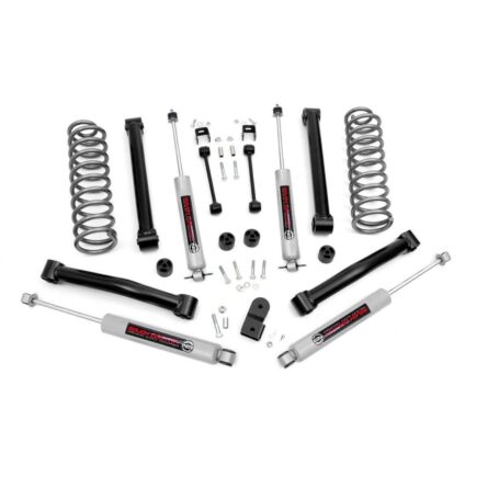 Rough Country 3.5 Inch Lift Kit - V-8 Motor - Jeep Grand Cherokee ZJ 4WD (93-98)