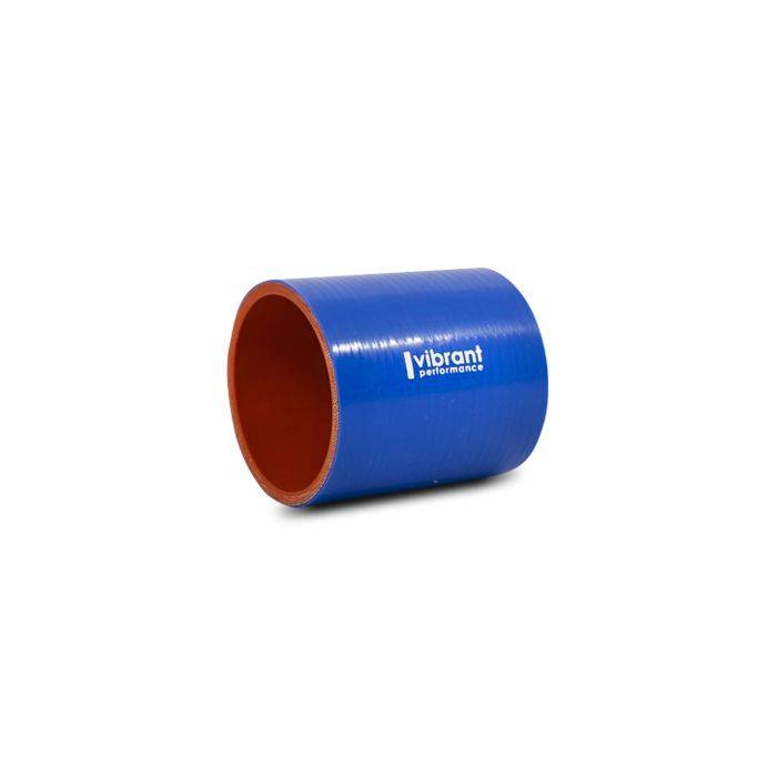 Vibrant Performance - 2724B - Straight Hose Coupler, 5.00 in. I.D. x 3.00 in. long - Blue