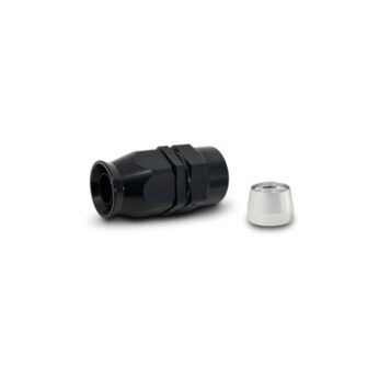 Vibrant Performance - 28010 - Straight High Flow Hose End Fitting for PTFE Lined Flex Hose, -10AN