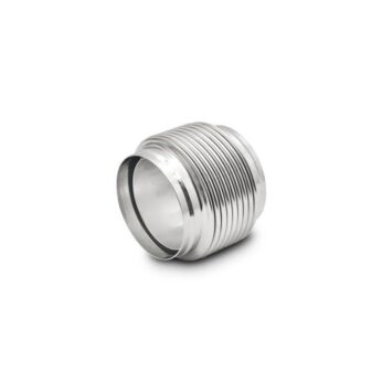 Vibrant Performance - 68944 - Bellows Assembly with Solid Liner, 4.00 in. I.D. x 4 in. long - Electro Polished