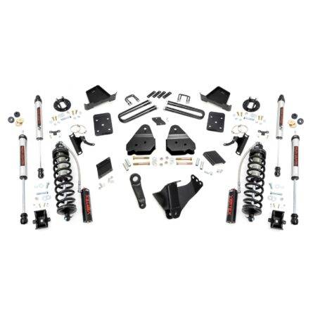 Rough Country 6 Inch Lift Kit - Diesel - No OVLD - C/O V2 - Ford Super Duty (15-16)