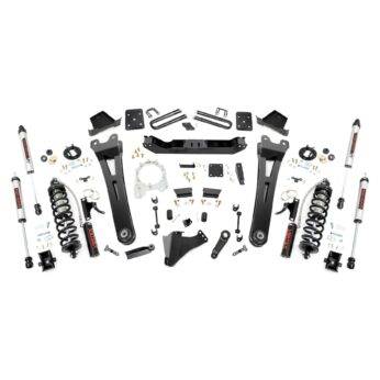 Rough Country 6 Inch Lift Kit - 4-Link - D/S - C/O V2 - Ford Super Duty (17-22)