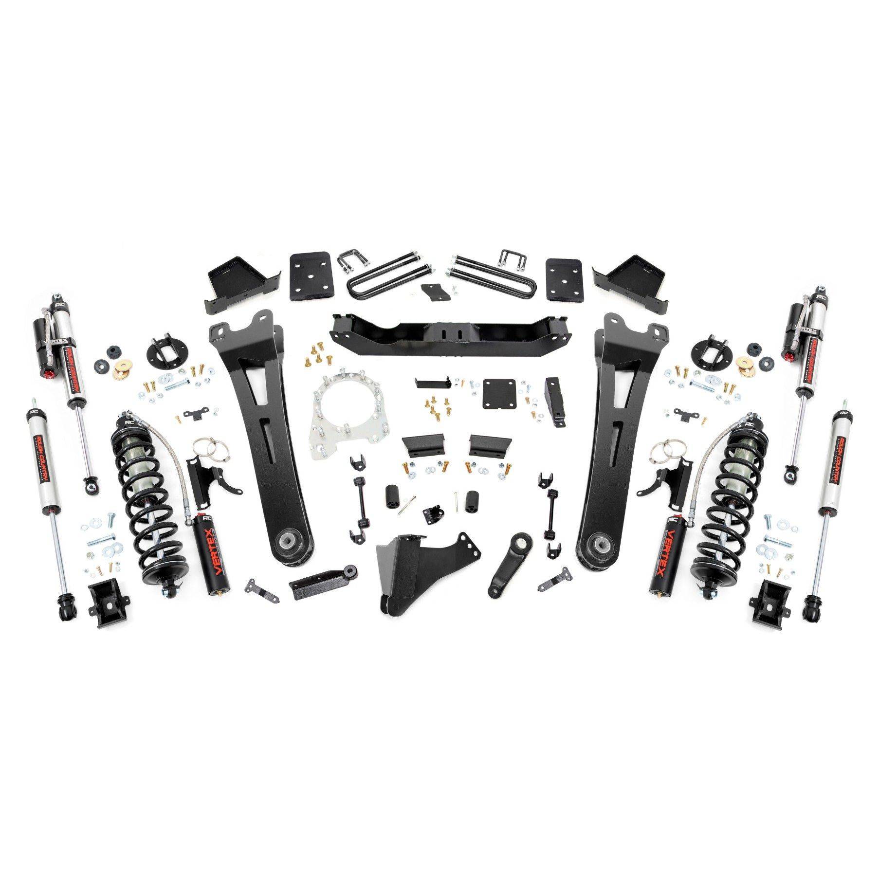 Rough Country 6 Inch Lift Kit - No OVLDS - D/S - C/O Vertex - Ford Super Duty (17-22)