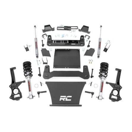 Rough Country 6 Inch Lift Kit - N3 Struts - Chevy Silverado 1500 2WD/4WD (19-23)