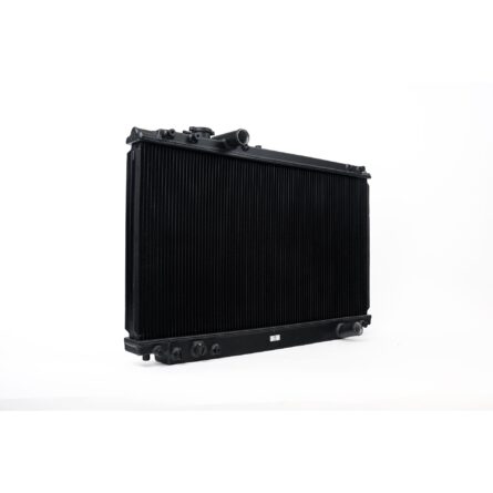 93-98 Toyota A80 Supra (NA/TT) High-Performance All-Aluminum Radiator - Black