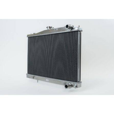 R33 Skyline GT-R/GTS Full Billet Aluminum High-Performance Radiator - Raw Billet