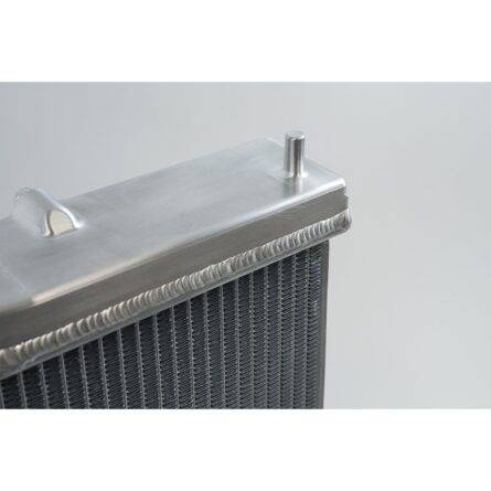 R33 Skyline GT-R/GTS Full Billet Aluminum High-Performance Radiator - Raw Billet