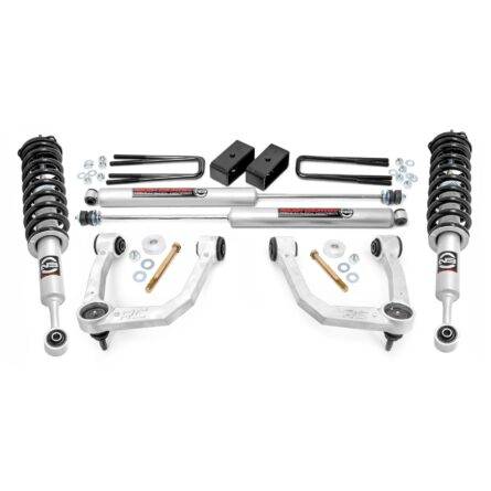 Rough Country 3.5 Inch Lift Kit - UCA - N3 Struts - Toyota Tacoma 4WD (2005-2023)