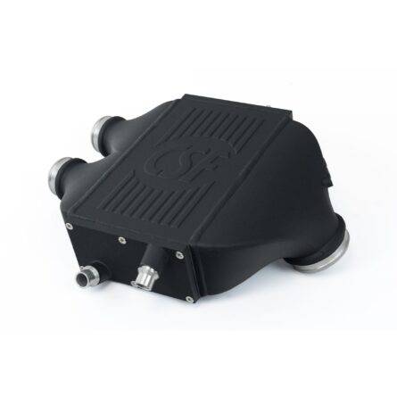 F8X M3 / M4 / M2 Comp Top Mount Charge-Air-Cooler - Crinkle Black Finish