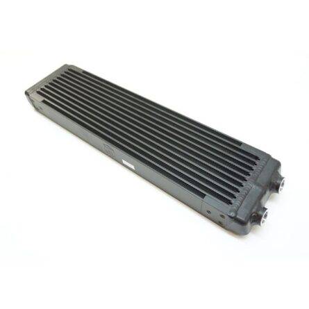 Universal Dual-Pass Oil Cooler / RS Porsche / M22 x 1.5 / 24L x 5.75H x 2.16W