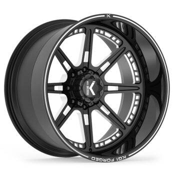 COMPASS 22X14 6X139.7 ET -76 CB 78.1 GLOSS BLACK MILLED