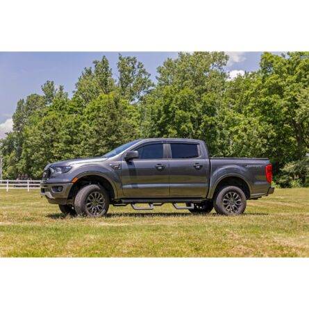 Rough Country SR2 Adjustable Aluminum Steps - Ford Ranger 2WD/4WD (2019-2023)