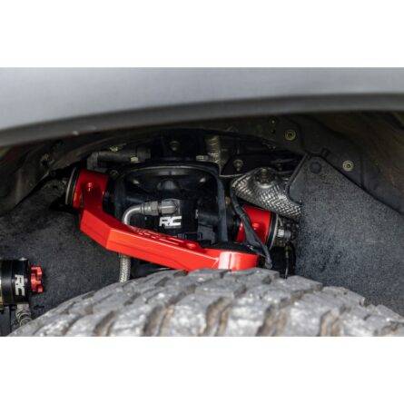 Rough Country Red Forged Upper Control Arms - 3.5 in. Of Lift - Toyota 4Runner (10-23)/Tacoma (05-23)