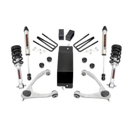 Rough Country 3.5 Inch Lift Kit - UCA - N3 Struts/V2 - Chevy/GMC 1500 (07-13)