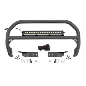 Rough Country Nudge Bar - 20 Inch Black Single Row LED - Toyota Tundra (07-21)