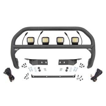 Rough Country Nudge Bar - 3 Inch Wide Angle Led (x4) - Toyota Tundra (07-21)