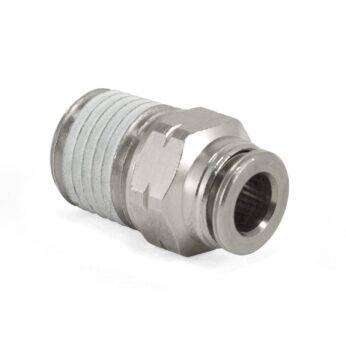 Straight- Male 1/8" NPT x 1/4" Tube