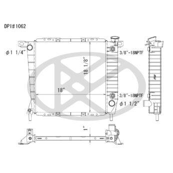 Koyorad A1062 Radiator