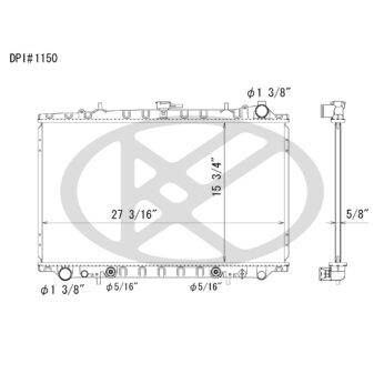 Koyorad A1150 Radiator