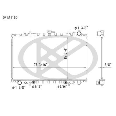 Koyorad A1150 Radiator