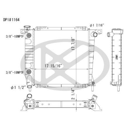 Koyorad A1164 Radiator