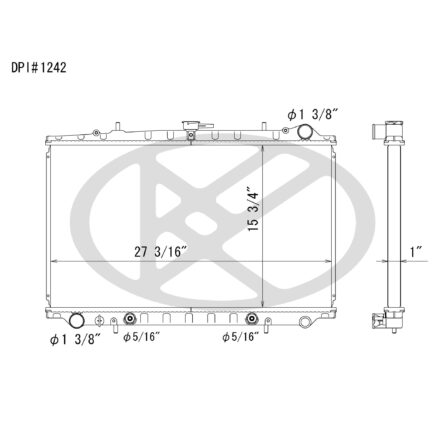 Koyorad A1242 Radiator