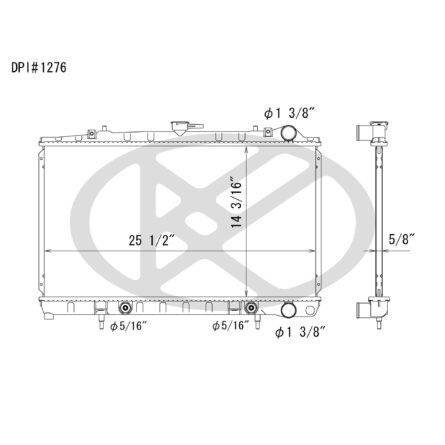 Koyorad A1276 Radiator