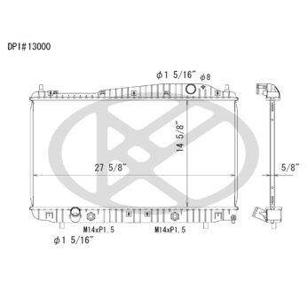 Koyorad A13000 Radiator