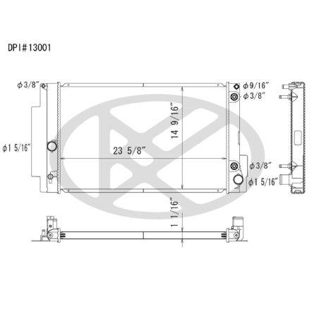 Koyorad A13001 Radiator