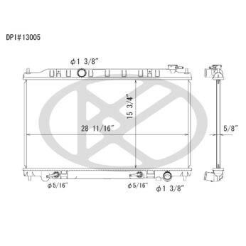 Koyorad A13005 Radiator