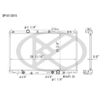 Koyorad A13015 Radiator