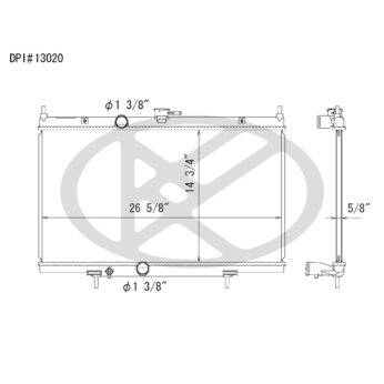 Koyorad A13020 Radiator