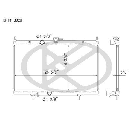 Koyorad A13020 Radiator