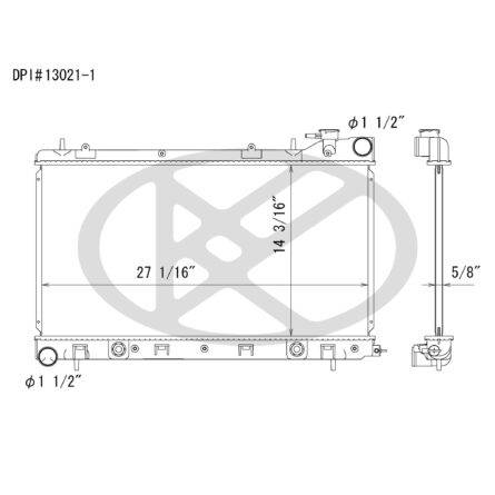 Koyorad A13021-1 Radiator