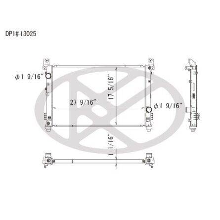 Koyorad A13025 Radiator