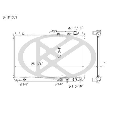 Koyorad A1303 Radiator