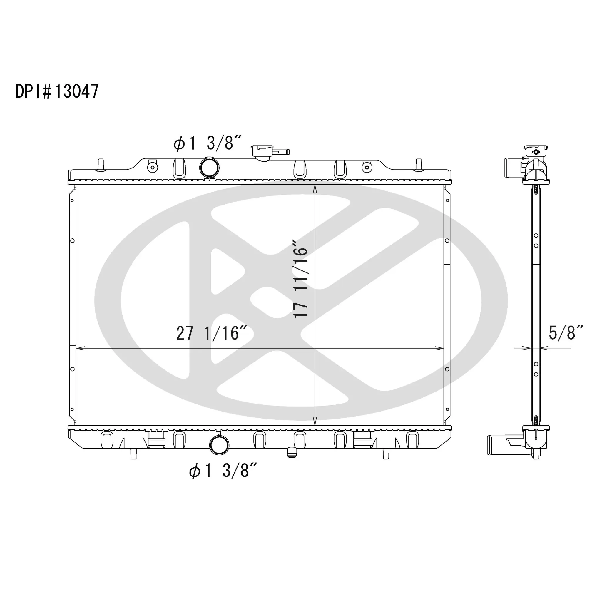 Koyorad A13047 Radiator