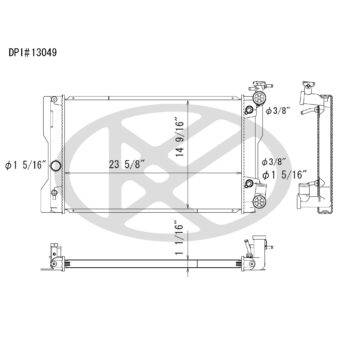 Koyorad A13049 Radiator