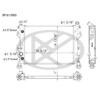 Koyorad A13050 Radiator