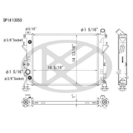 Koyorad A13050 Radiator