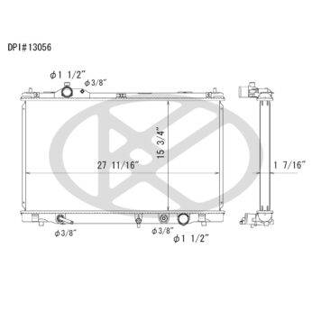 Koyorad A13056 Radiator
