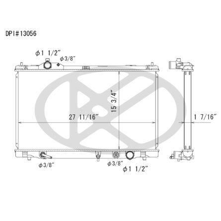 Koyorad A13056 Radiator