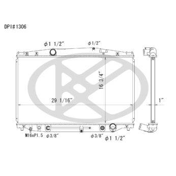 Koyorad A1306 Radiator