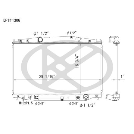 Koyorad A1306 Radiator