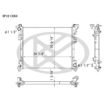Koyorad A13064 Radiator