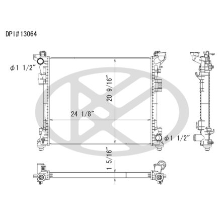 Koyorad A13064 Radiator