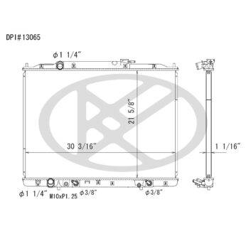 Koyorad A13065 Radiator